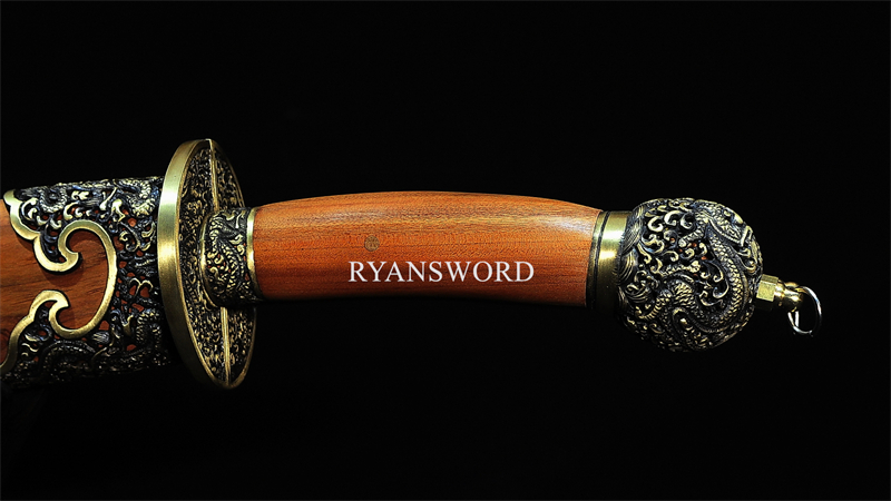 Twin Blade Dao High Carbon Steel Clay Tempered Blades--RSD417