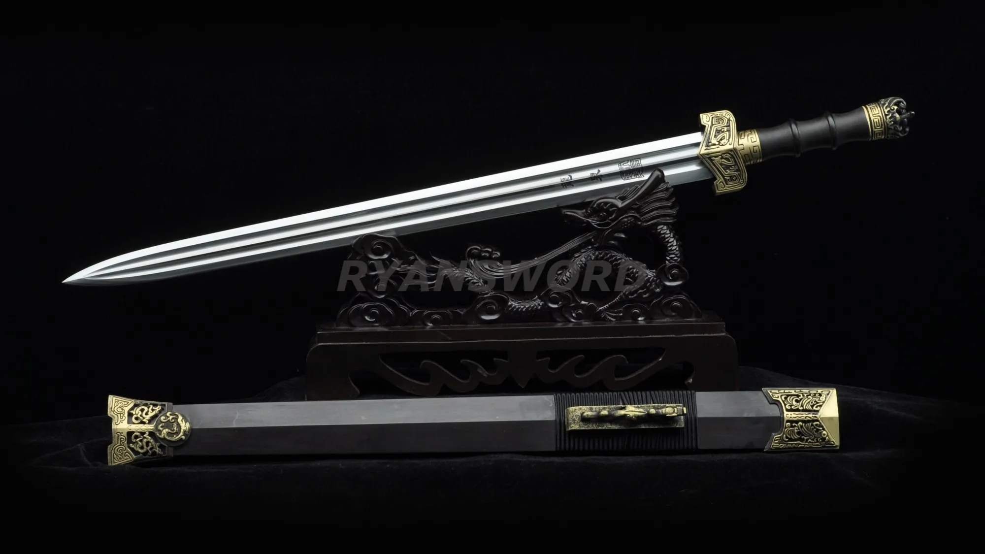 Replica of Emperor Kangxi's Sword--SGL3017,$519.00 -- ryansword.com